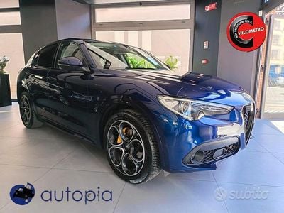 Usata Alfa Romeo Stelvio Veloce 210 CV (154 kW) 2021 Blu SUV