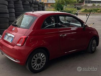 Usata Fiat 500 Lounge 69 CV (50 kW) 2017 Rosso Utilitaria