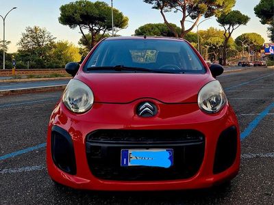 Usata Citroën C1 Attraction 68 CV (50 kW) 2013 Rosso Utilitaria
