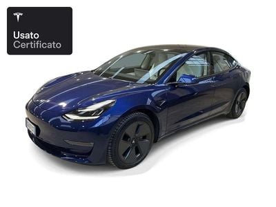Usata Tesla Model 3 Long Range AWD 324 kW (441 CV) 2020 Deep blue metallic Berlina