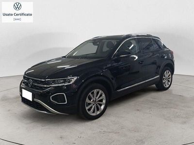 Usata VW T-Roc Style 150 CV (110 kW) 2022 Nero SUV