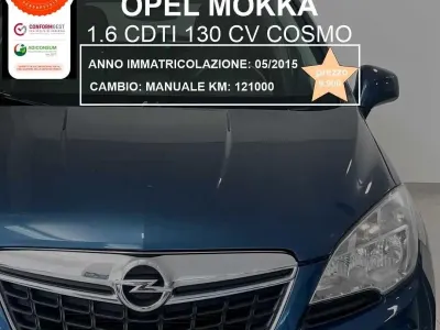 Usata Opel Mokka Cosmo 130 CV (95 kW) 2015 Blu SUV