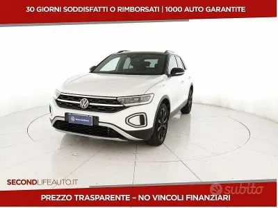 Usata VW T-Roc Style 110 CV (80 kW) 2023 Bianco SUV
