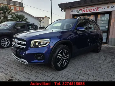 Usata Mercedes GLB180 Premium 150 CV (110 kW) 2021 Blu/azzurro SUV