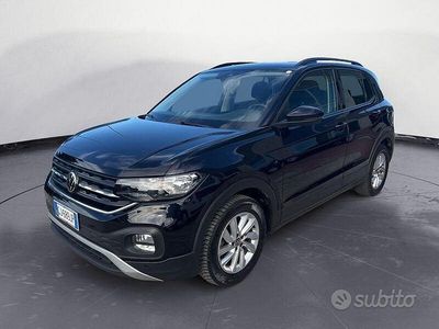 Usado VW T-Cross Style 110 CV (80 kW) 2022 Negro SUV