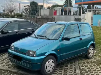Second-hand Fiat Cinquecento 39 CP (28 kW) 1996 Albastru Hatchback