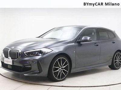 Usata BMW 118 M Sport 136 CV (100 kW) 2021 Mineral grey metallizzato Utilitaria