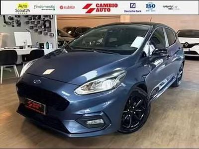 Usata Ford Fiesta ST-Line 100 CV (73 kW) 2019 Blu Utilitaria
