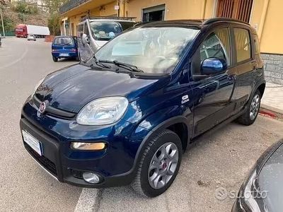 Usata Fiat Panda 4x4 Climbing 75 CV (55 kW) 2013 Blu Utilitaria