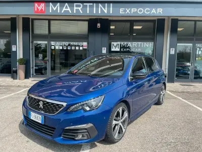 Usata Peugeot 308 GT-line 150 CV (110 kW) 2017 Blu Berlina