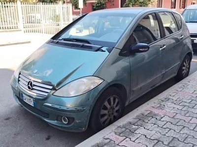 Usata Mercedes A170 Elegance 116 CV (85 kW) 2005 Verde Berlina