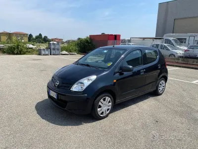 Usata Nissan Pixo 68 CV (50 kW) 2010 Nero Utilitaria