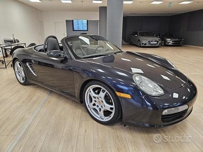 Usata Porsche Boxster 245 CV (180 kW) 2006 Blu Cabrio