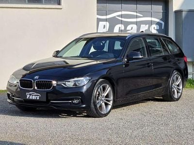 Usata BMW 316 Sport Line 116 CV (85 kW) 2016 Nero Station wagon