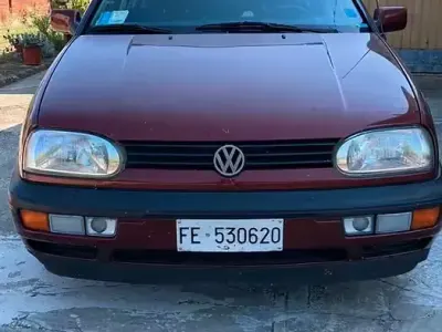Usata VW Golf III 90 CV (66 kW) 1993 Rosso Berlina