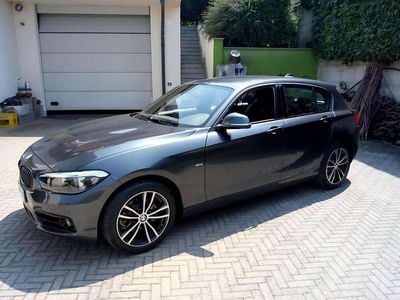 Usata BMW 116 Sport Line 116 CV (85 kW) 2018 Grigio Utilitaria