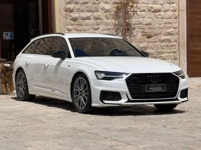 Usata Audi A6 S-Line 286 CV (210 kW) 2019 Bianco Station wagon