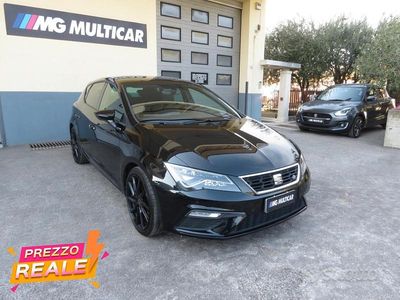 Usata Seat Leon FR 150 CV (110 kW) 2018 Nero Berlina