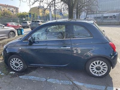 Usata Fiat 500 Lounge 69 CV (50 kW) 2017 Blu/azzurro Utilitaria