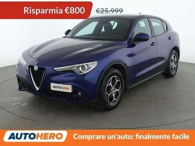 Blu Usata 2022 Alfa Romeo Stelvio Business SUV | 25.199 € (Super prezzo)