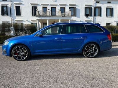 Usata Skoda Octavia vRS 184 CV (135 kW) 2015 Blu/azzurro Station wagon