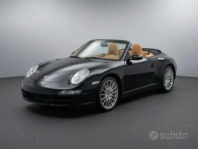 Usata Porsche 911 Carrera 4S Cabriolet 355 CV (261 kW) 2007 Nero Cabrio