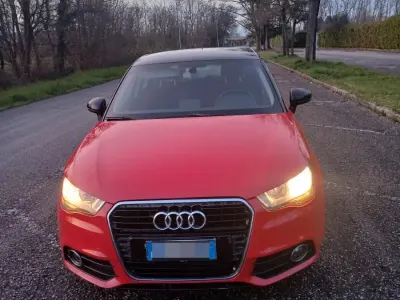 Usata Audi A1 S-Line 105 CV (77 kW) 2013 Rosso Utilitaria