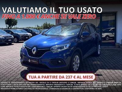 Usata Renault Kadjar Black Edition 116 CV (85 kW) 2020 Blu SUV