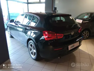 Usata BMW 114 95 CV (69 kW) 2018 Nero Utilitaria