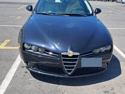 Usata Alfa Romeo 159 Progression 150 CV (110 kW) 2010 Nero Berlina