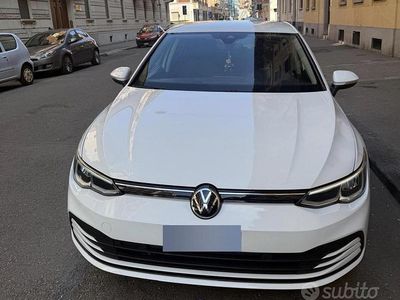 Usata VW Golf VII 150 CV (110 kW) 2020 Bianco Berlina