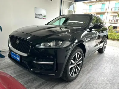 Brugt Jaguar F-Pace R-Sport 180 HK (132 kW) 2018 Sort SUV