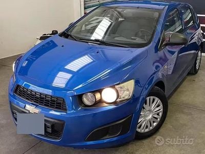 Usata Chevrolet Aveo 69 CV (50 kW) 2011 Blu Berlina
