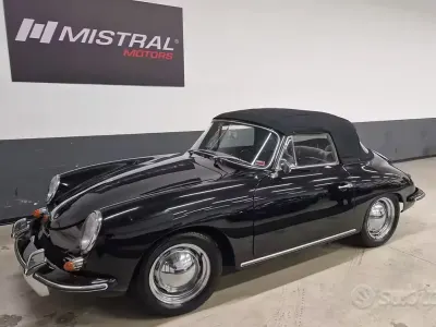 Usata Porsche 356 B 75 CV (55 kW) 1960 Nero Cabrio