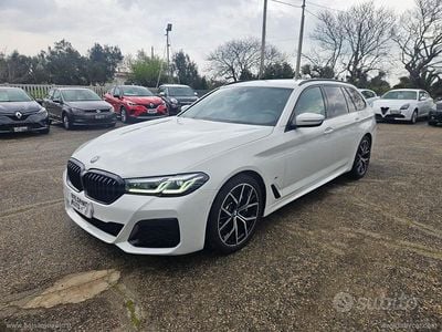 Usata BMW 530 M Sport 249 CV (183 kW) 2020 Bianco Station wagon