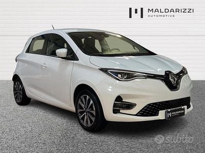 Usata Renault Zoe Intens 100 kW (136 CV) 2021 Bianco Utilitaria