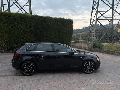 Usata Audi A3 Ambition 105 CV (77 kW) 2013 Nero Berlina