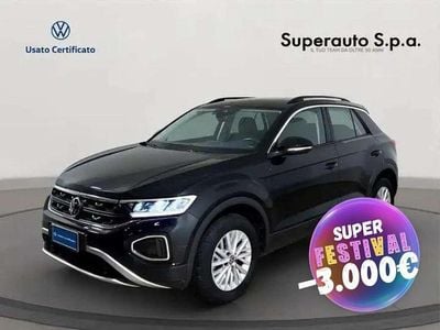 Usata VW T-Roc Life 150 CV (110 kW) 2025 Nero SUV