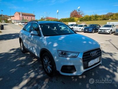 Usata Audi Q3 Business 150 CV (110 kW) 2018 Bianco ghiacciaio metallizzato SUV