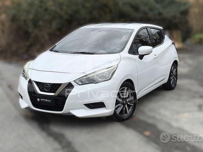 Usata Nissan Micra Acenta 90 CV (66 kW) 2018 Bianco Utilitaria