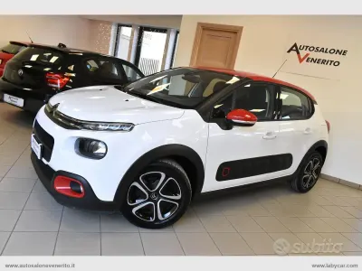 Usata Citroën C3 Shine 75 CV (55 kW) 2017 Bianco Berlina