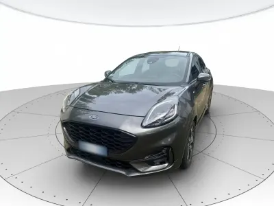 Begagnad Ford Puma ST-Line 125 HK (91 kW) 2023 Grå SUV