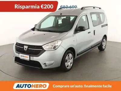 Usata Dacia Dokker Comfort 95 CV (69 kW) 2019 Grigio Monovolume