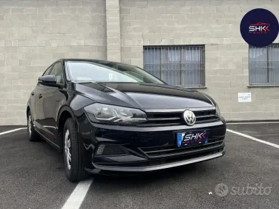 Usata VW Polo Trendline 65 CV (47 kW) 2019 Nero Utilitaria