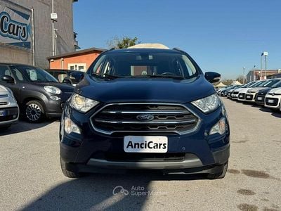 Usata Ford Ecosport Titanium 100 CV (73 kW) 2018 Blu/azzurro SUV