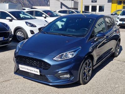 Usata Ford Fiesta ST-Line 86 CV (63 kW) 2019 Blu Utilitaria