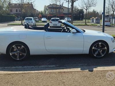 Usata Audi A5 Cabriolet 190 CV (139 kW) 2015 Bianco Cabrio
