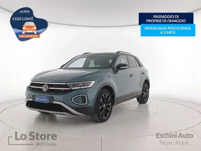 Usata VW T-Roc Style 110 CV (80 kW) 2023 Blu SUV