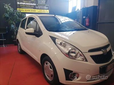 Usata Chevrolet Spark LS 68 CV (50 kW) 2012 Bianco Utilitaria