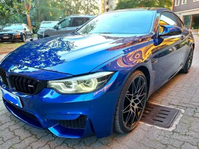 Usata BMW M4 Competition Edition 450 CV (330 kW) 2020 Blu Coupé
